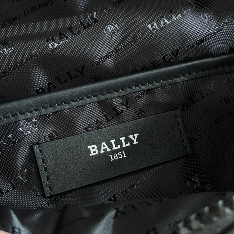 [BEST SELLER] Bally Waistbag Logo Matey Detail Belt Bag Original 100%