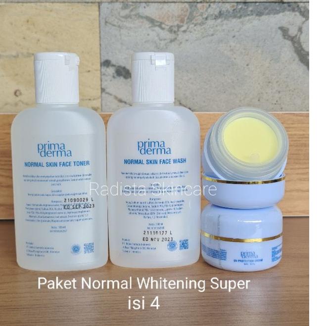 ㅱ BPOM Prima Derma Primaderma Paket Normal Whitening Super Glowing HOT ITEM 2492 ✯