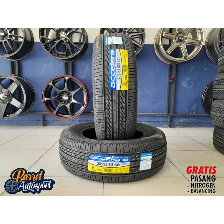 Ban mobil 205/65 R15 merek ACCELERA ECOPLUSH 205 65 R15