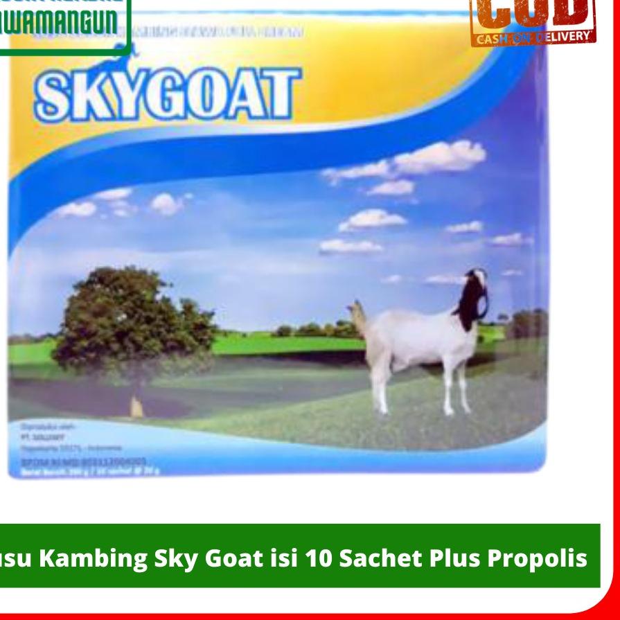 

TRC5b5Ap--Susu Kambing Sky Goat 10 Sachet