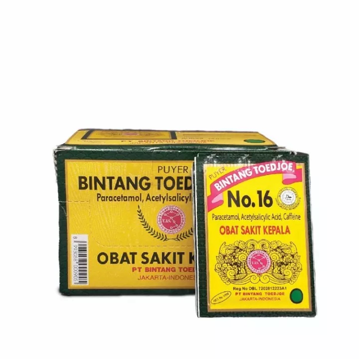 Jual PUYER BINTANG 7 1 BOX (10 LUSIN) OBAT PEREDA NYERI Shopee Indonesia