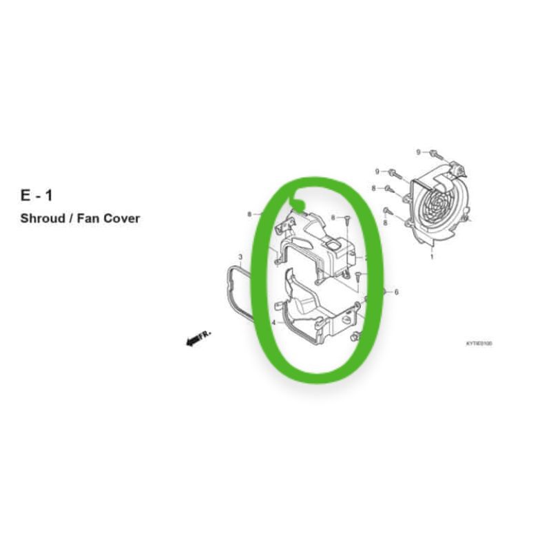 Cover Mesin Beat Karbu KVY Cover Mesin Cover pelindung Mesin Beat Karbu Cover Mesin Atas Bawah Beat