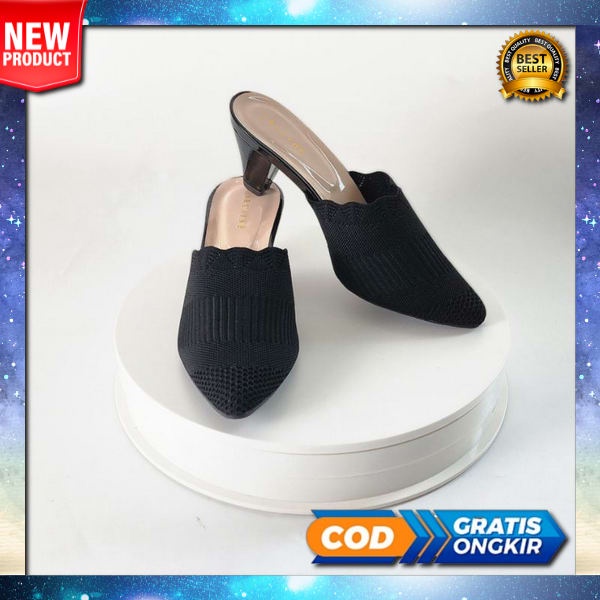 Sendal Haihil Sandal Haihils High Heels Pesta Wanita Import Terbaru Kekinian Amt18 Zara Hak Tahu Zr 