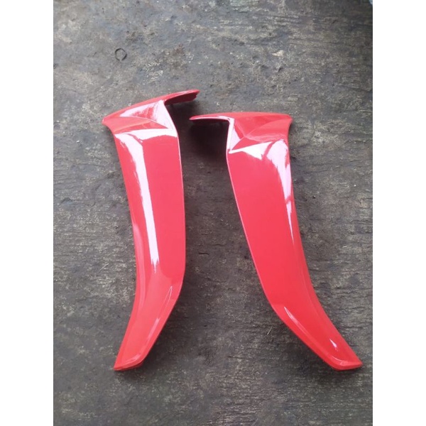 cover body depan vega r new merah ferarry