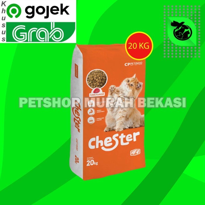 GOSEND Chester Cat Food Adult Makanan Kucing Dewasa Tuna 20 Kg
