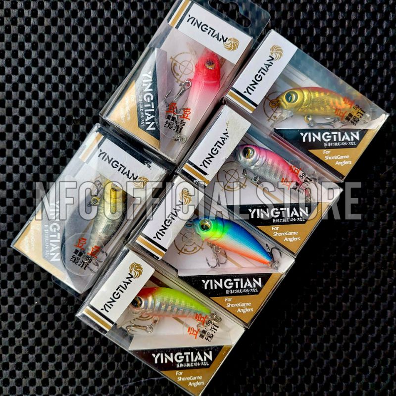 Lure minnow sinking 4,5 cm 5 gram Hook Extra Strong Jaminan Action