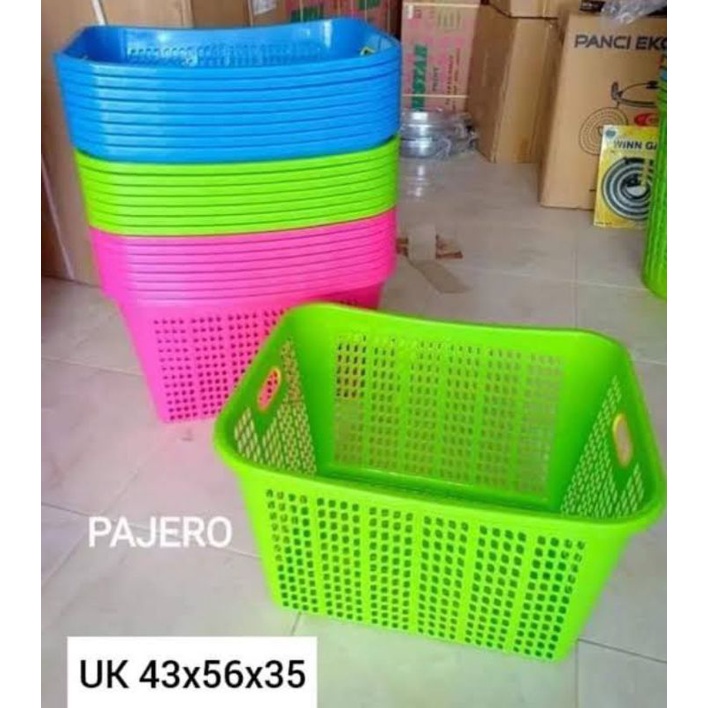 Keranjang Baju Pakaian Laundry Keranjang Serbaguna Pajero dxp Multiplast - 1 pcs