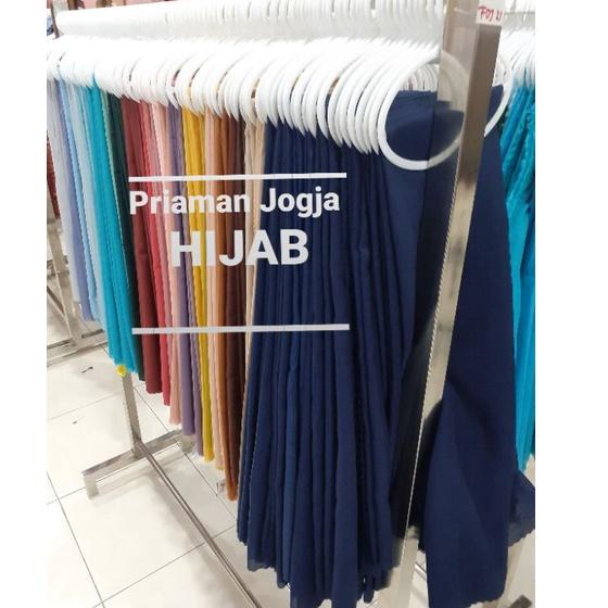 [IND.18Oc22ᶜ] Jilbab Segi Empat Jumbo Syar'i 150x150 Kerudung Diamond Ceruty Hijab Pashmina Syari Po