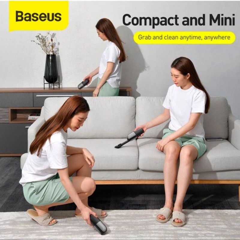 Baseus C1 Mini Car Vacuum Cleaner Portable Penghisap Debu Multifungsi