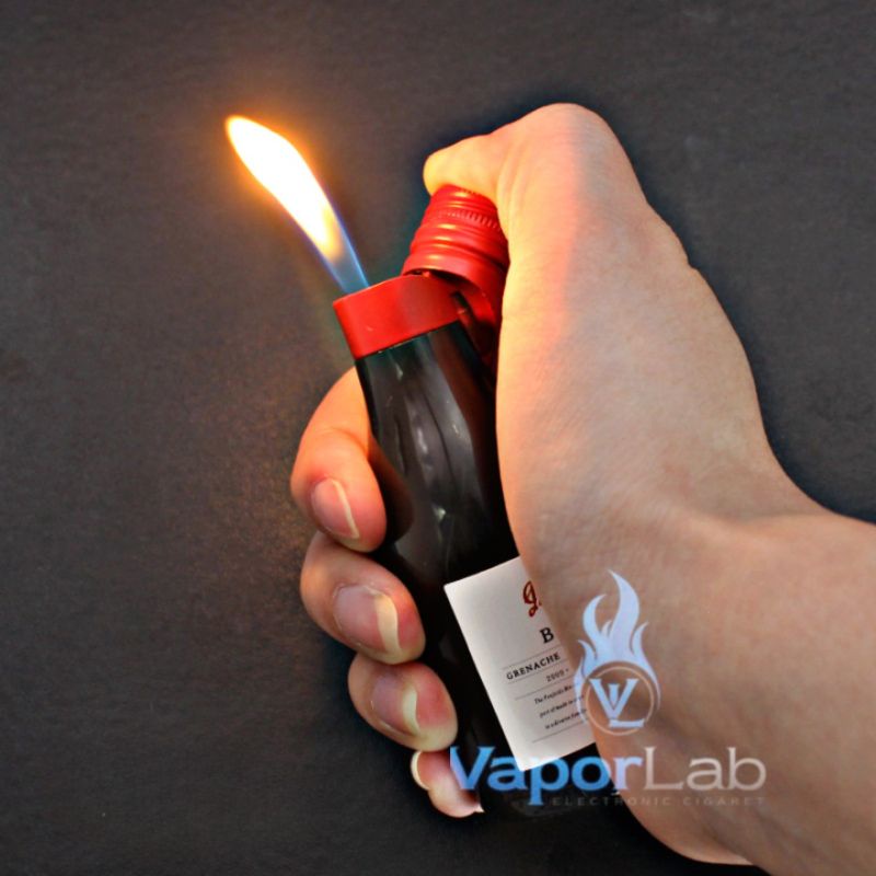 mancis korek api unik lucu model botol wine bottle lighter murah