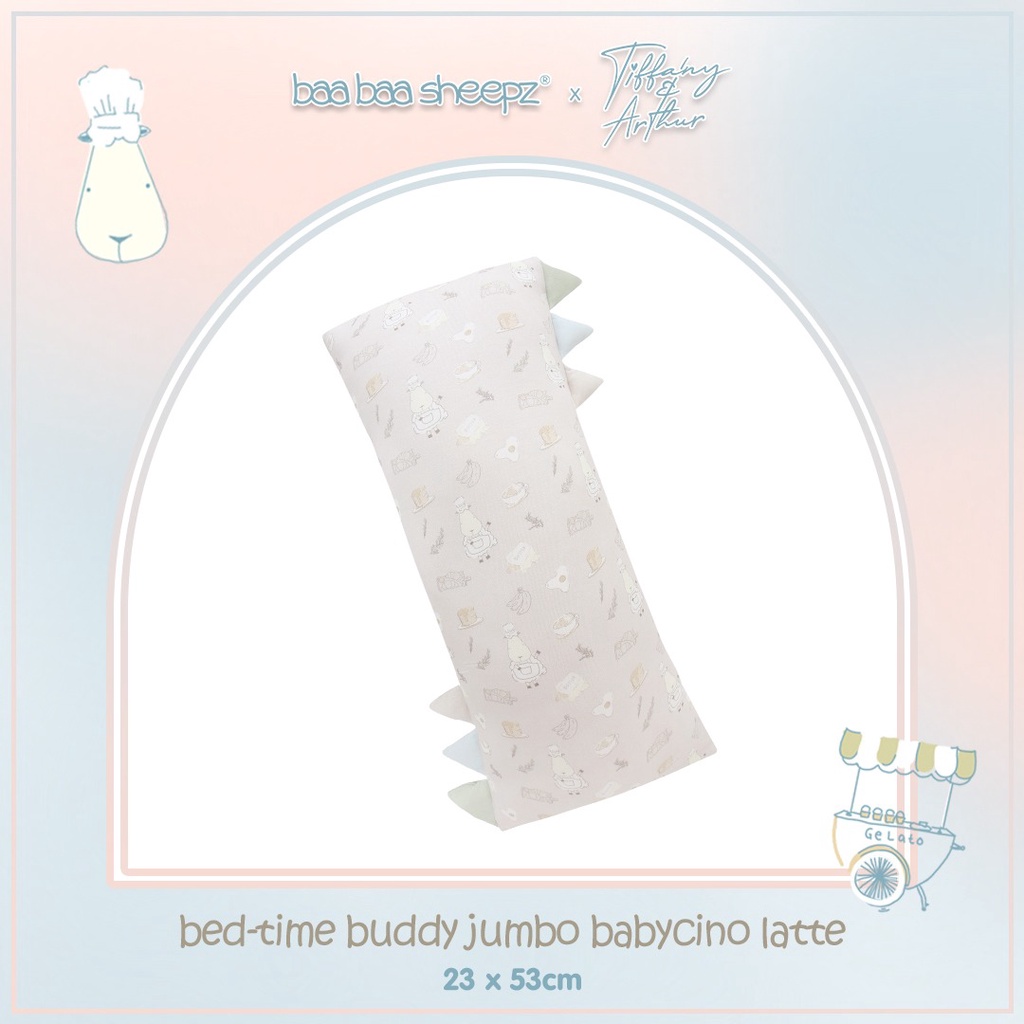 Baa Baa Sheepz x Tiffany Soetanto Arthur Chef Edition BED TIME BUDDY JUMBO