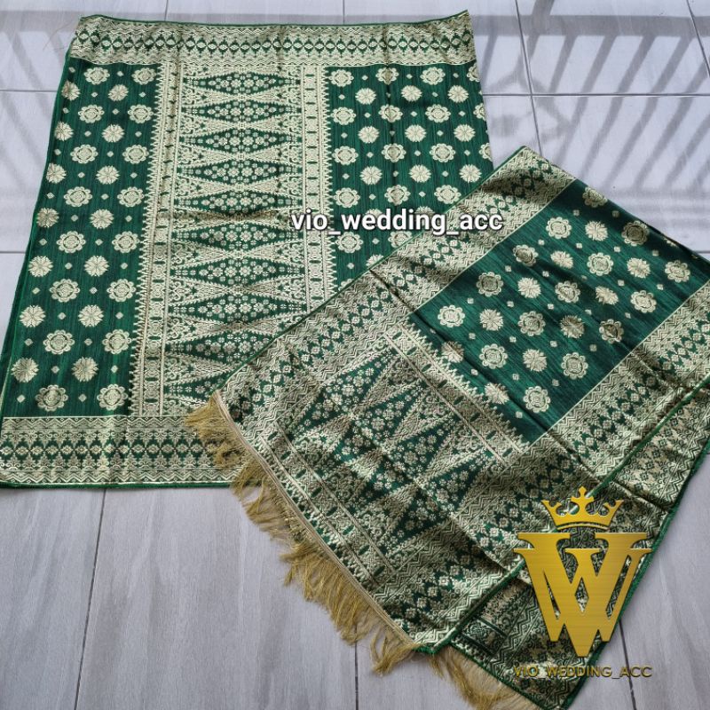 songket (kain+selendang)