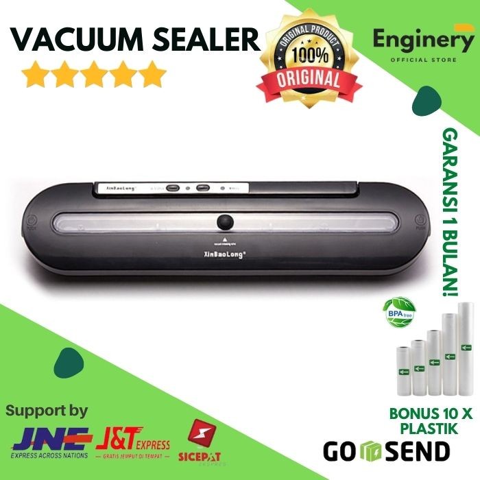 Mesin Vacuum Sealer Makanan Basah Kering Frozen Food Vakum Sealer