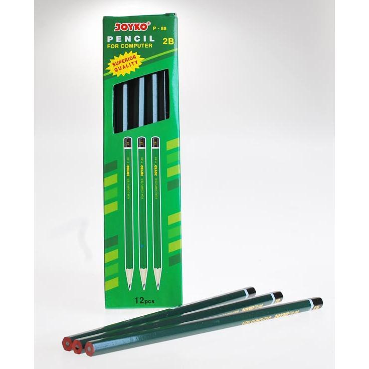 

PENSIL 2B JOYKO MURAH hijau P-88 COD - TERLARIS PROMO PENSIL 2B JOYKO P-88 TULIS KOMPUTER UJIAN NEGARA - Pensil Menggambar Joyko berkualitas
