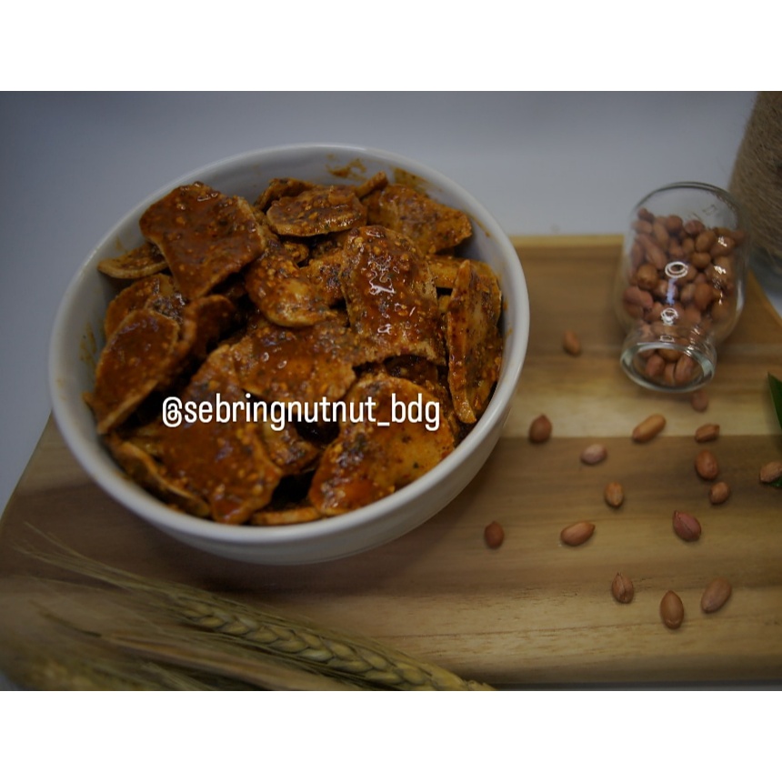

Sebring Basreng Bumbu kacang daun jeruk Bandung