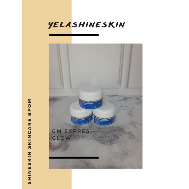 Shineskin new CM Glow Express  / night cream / night cream glow