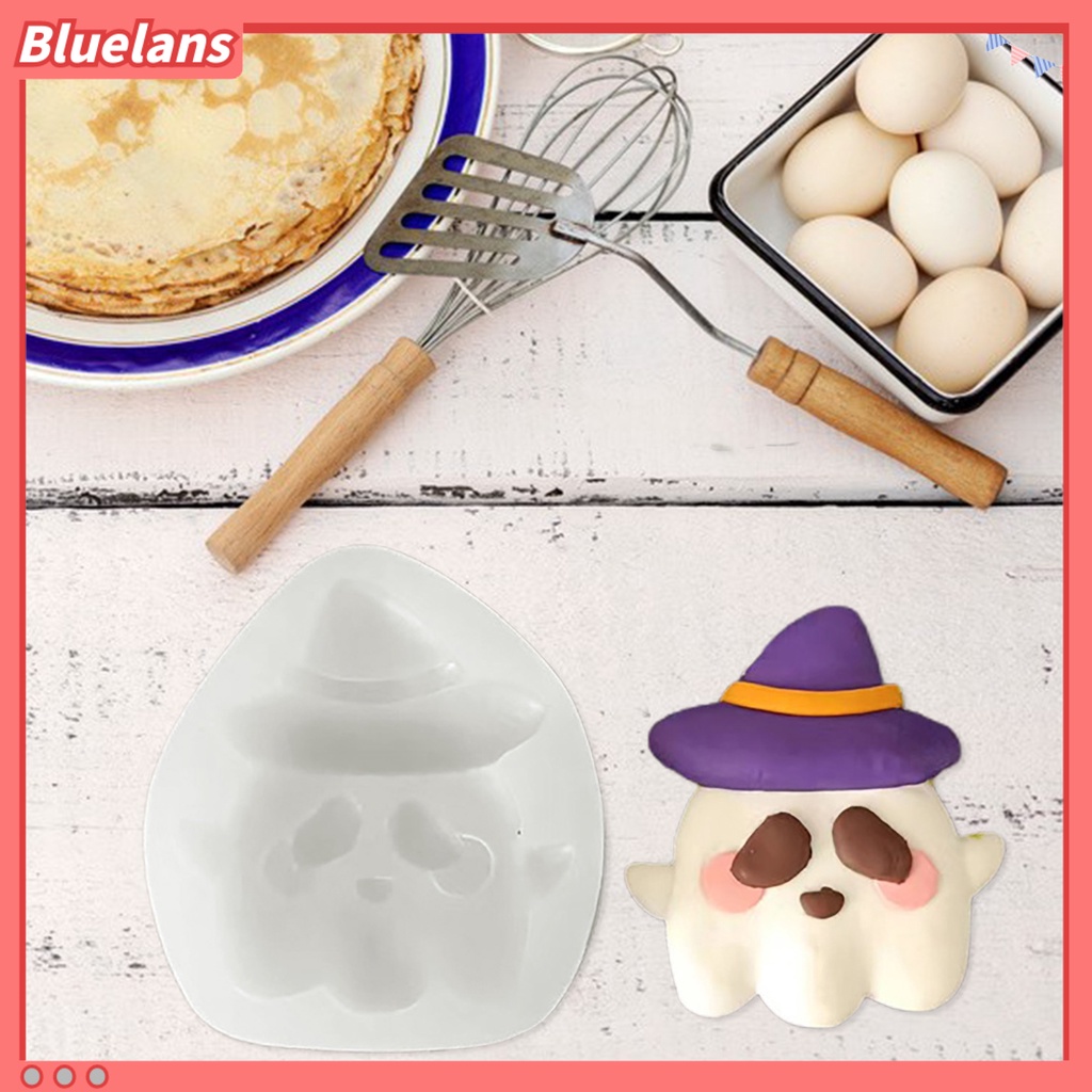 Cetakan Kue Bahan Silikon Tahan Suhu Tinggi Anti Lengket Dapat Digunakan Kembali Untuk Dekorasi Halloween