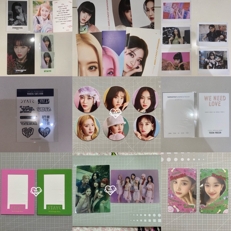 [Ready] STAYC Official Album Inclusion Printilan Inklusi - young luv youngluv we need love wnl cc ci