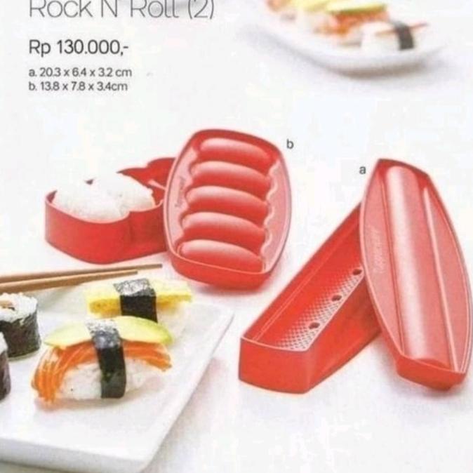 Sushi maker set tupperware 2 pcs Termurah
