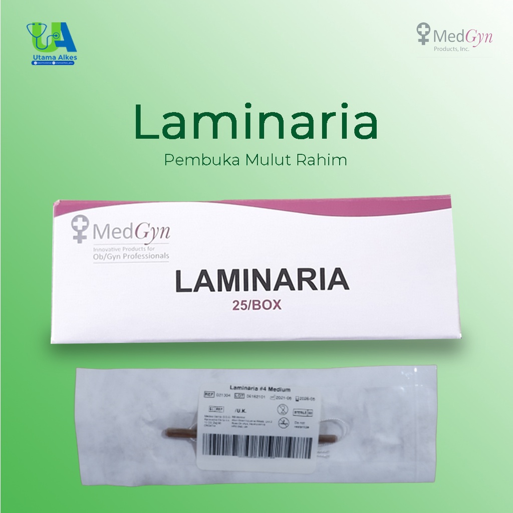 Jual LAMINARIA CERVICAL DILATOR PEMBUKA MULUT RAHIM UKURAN M MEDGYN Shopee Indonesia