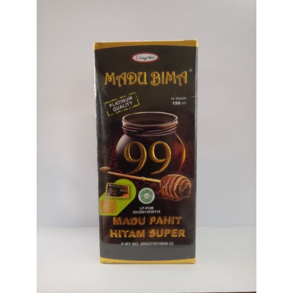 

madu hitam pahit super bima 99 original 150ml
