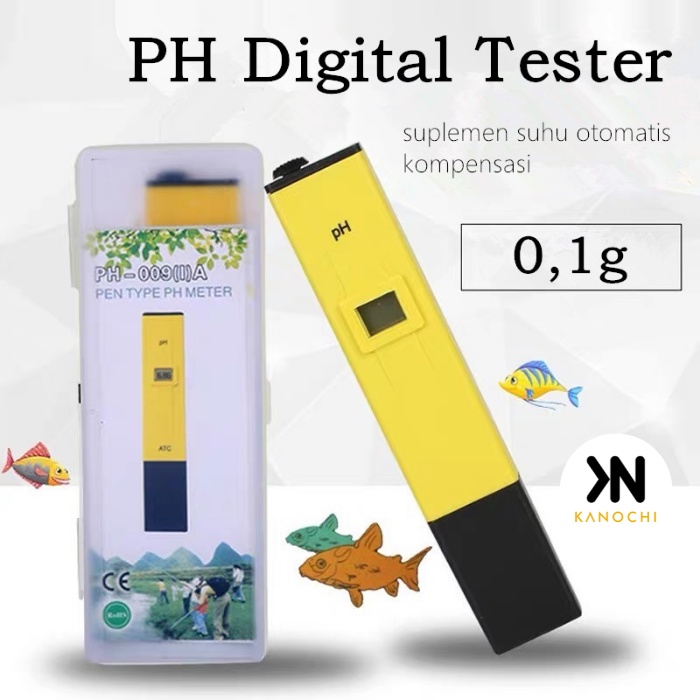 PH Meter PH Digital Tester PH Ukur Alat Pengukur Keasaman Cairan Air