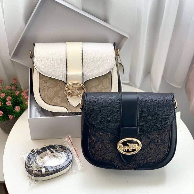 Coach Noby Sling Bag Tas Selempang Free Box Free Dust Bag Tali Panjang Tas Import Tas Premium Tas Wa