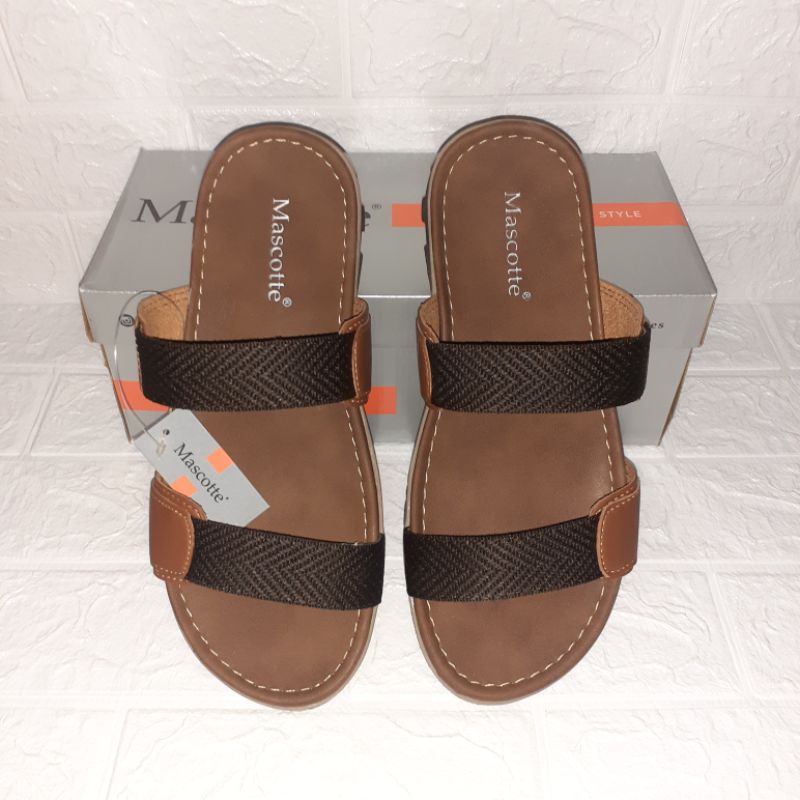 Sandal Pria Original Sendal Cowok Branded Mascotte Casual dan Formal Original