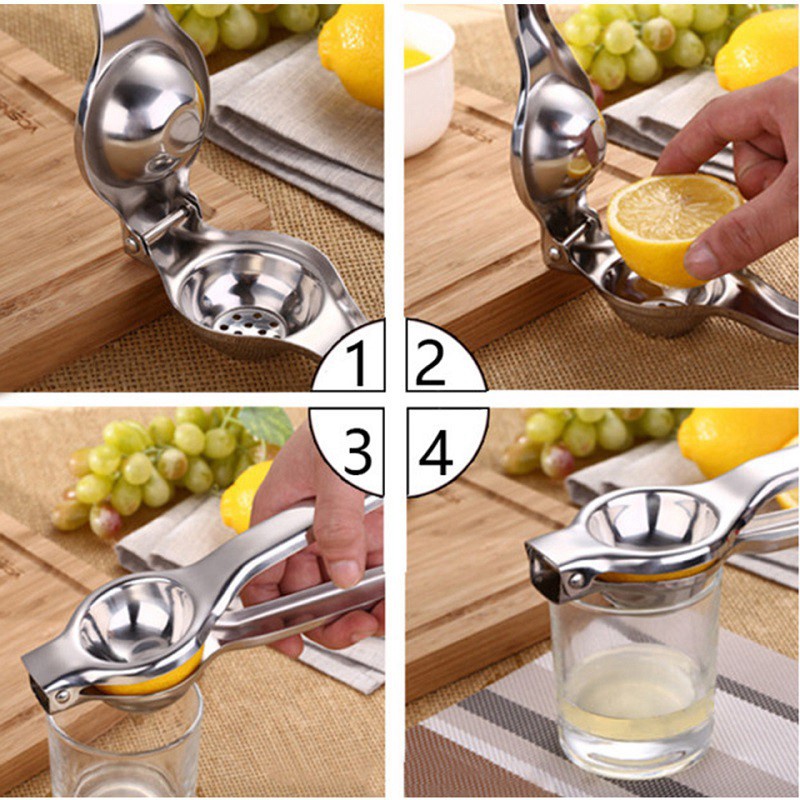 Alat Peras Jeruk &amp; Lemon / Alat Pemeras Buah Stainless Steel / Alat Peras Jeruk Manual