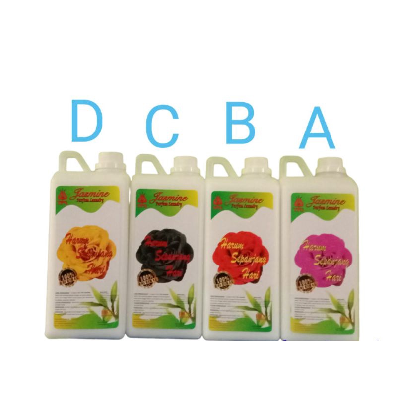 Pewangi dan pelicin pakaian laundry jasmine