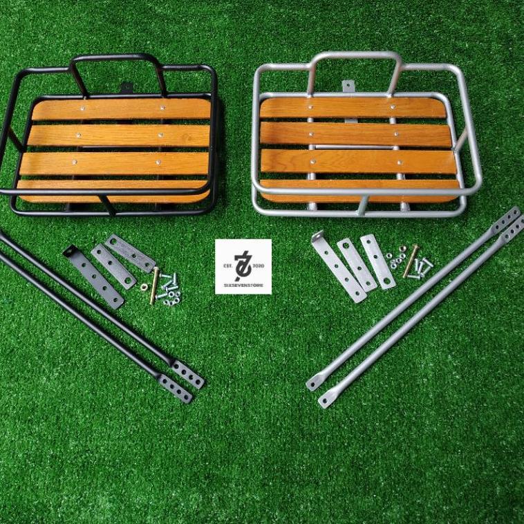 KERANJANG/FRONT RACK SEPEDA FIXIE FEDERAL MINION SELI MTB FRONT RACK SEPEDA COMMUTER BIKE ▪ WAS.18Oc