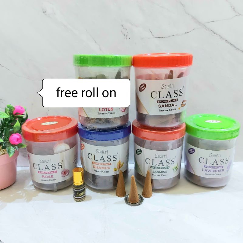 hio dupa kerucut CLASS free roll on 3 varian wangi