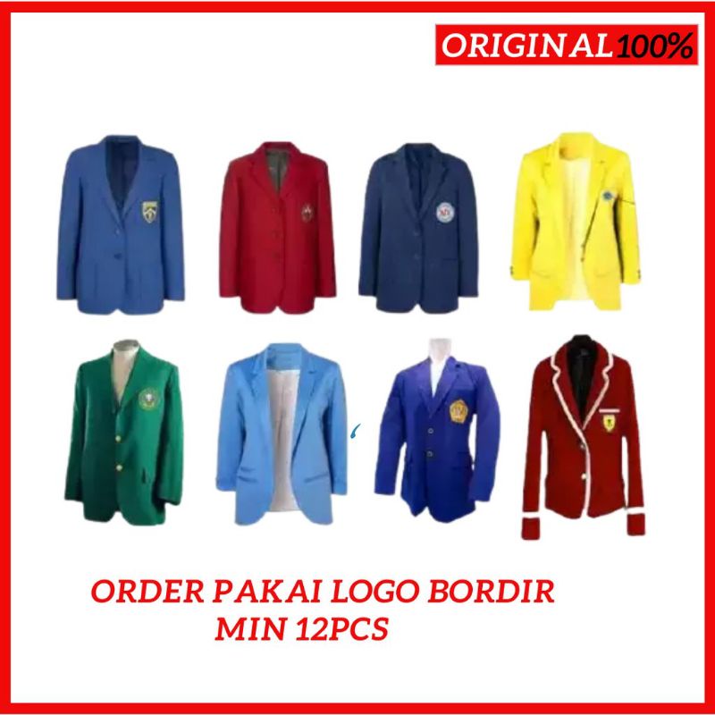 Jas almamater Pria & Wanita / Jas Almamater Kampus / Jas Almamater Sekolah / Jas Almamater Universit