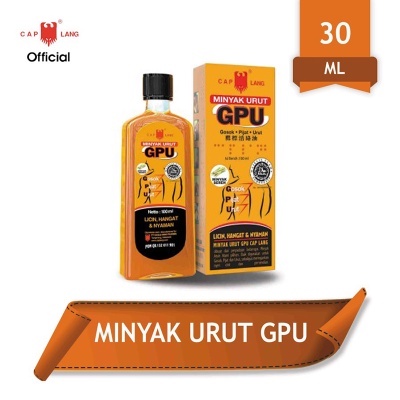 GPU MINYAK URUT 30ML TERMURAH 