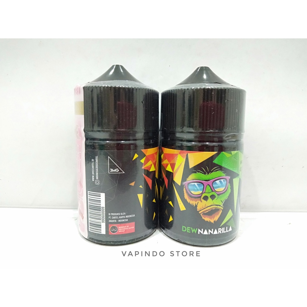 DEWNANARILLA 60ML JUICE CARTEL PREMIUM E LIQUID VAPE HONEYDEW BANANA