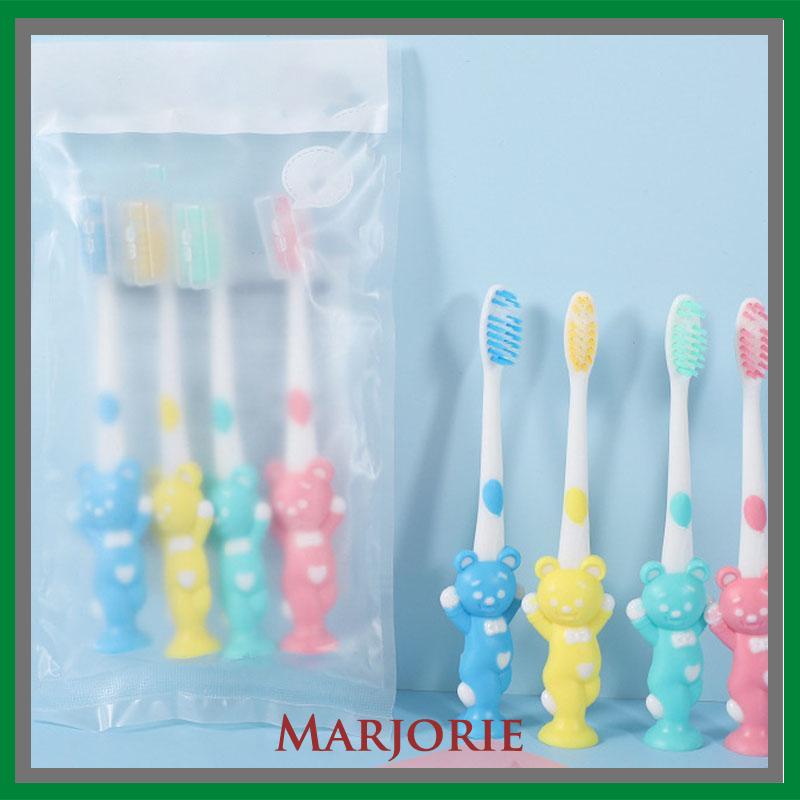 4 Pcs Sikat Gigi Anak Lucu Multiwarna Laki-Laki &amp; Perempuan/sikat Gigi Kids Brush Lembut - SD-MJD