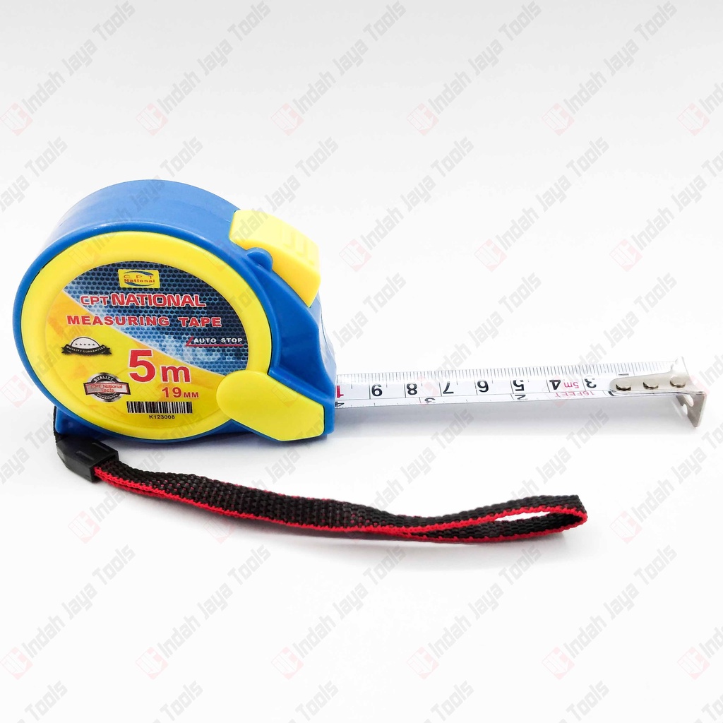 CPT NATIONAL Meteran Auto Stop 5 Meter Rol Matic - Measuring Tape