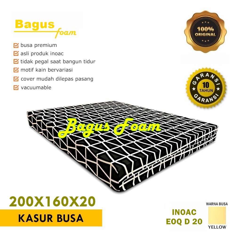 INoac Kasur Busa EOQ D 20 [ 200 x 160 x 20 ]