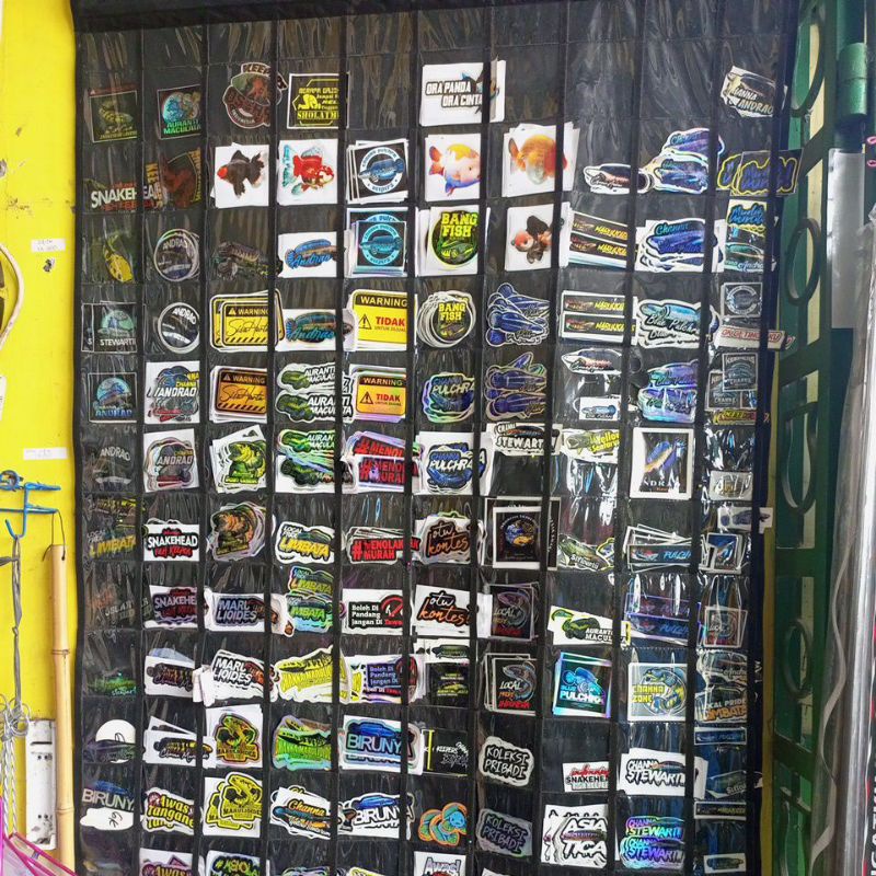 

Stiker Channa Hologram/Stiker Hologram Murah Meriah Cutting/Stiker Predator/Stiker Cutting