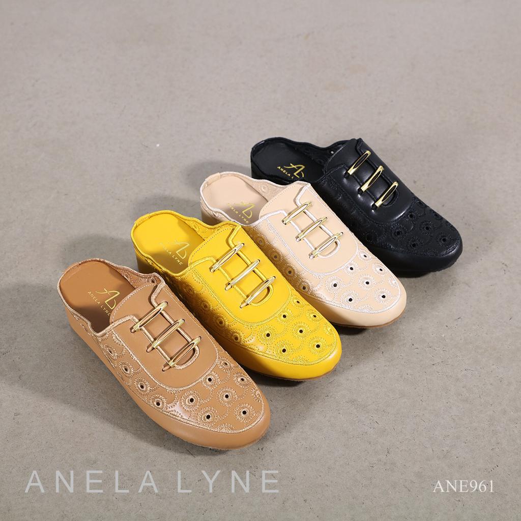 ANELA LYNE VERENA SEPATU MULES WEDGES ANE961 ORIGINAL