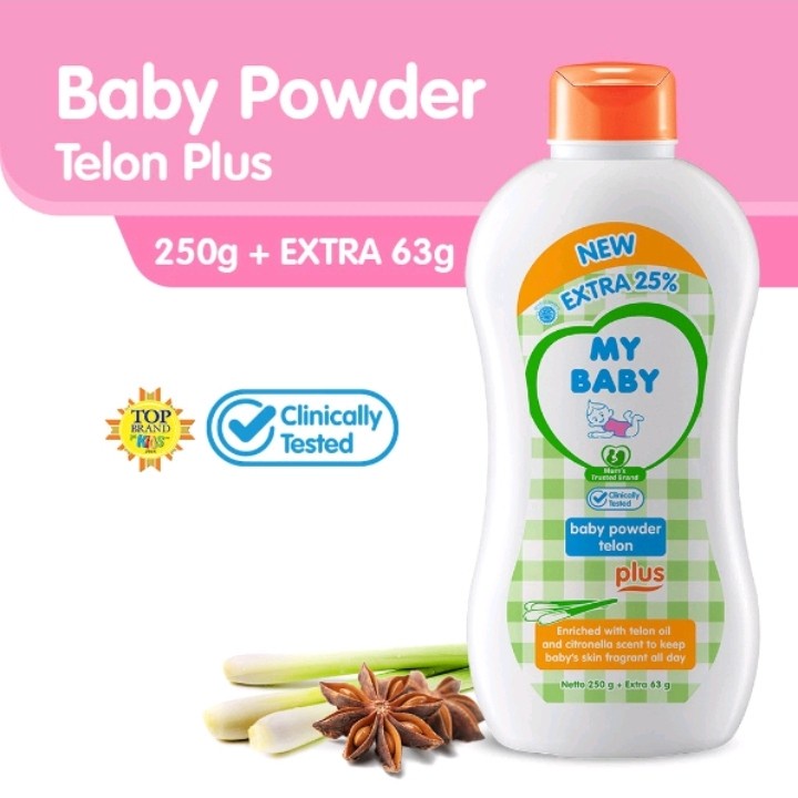 my baby baby powder Bedak Aroma Telon 250g