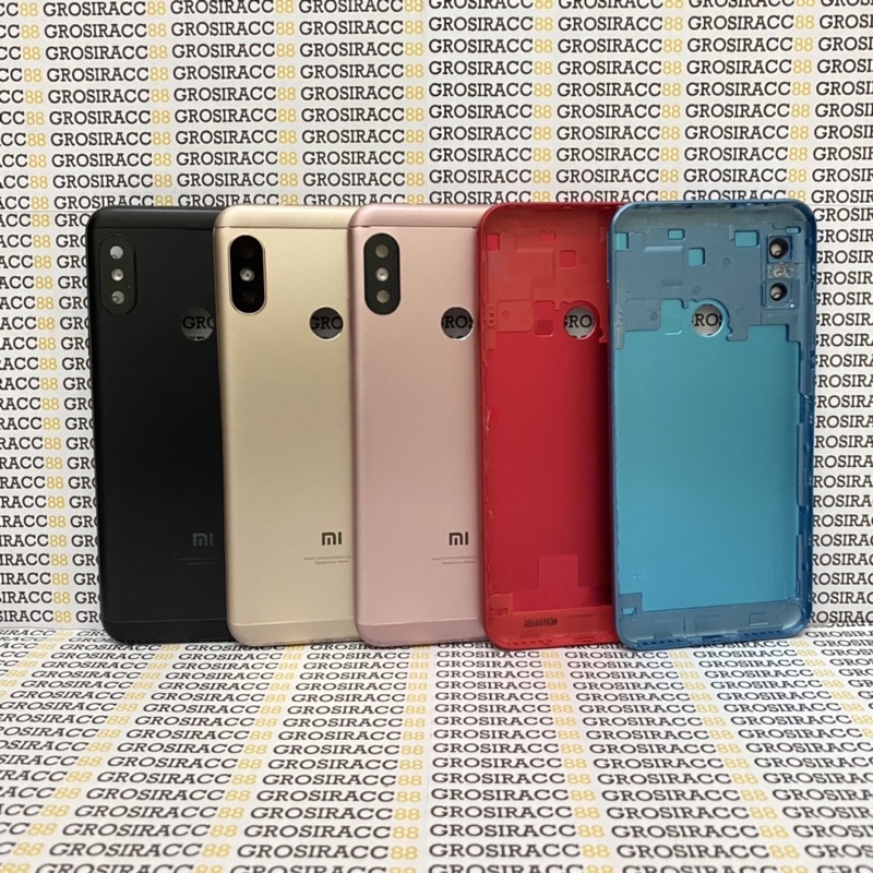 BACKDOOR BACKCOVER CASING TUTUP BELAKANG XIAOMI REDMI 6 PRO / MI A2 LITE