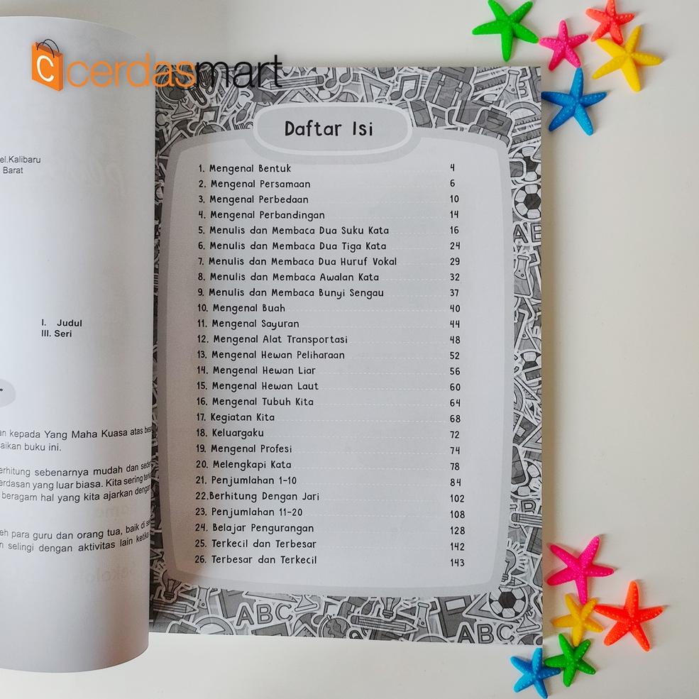 BUKU ANAK TK PAUD: CALISTUNG PLUS SIAP MASUK SD [KRB.22Oc22a]