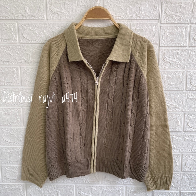 KENZY SWEATER RAJUT WANGKY CABLE WANITA