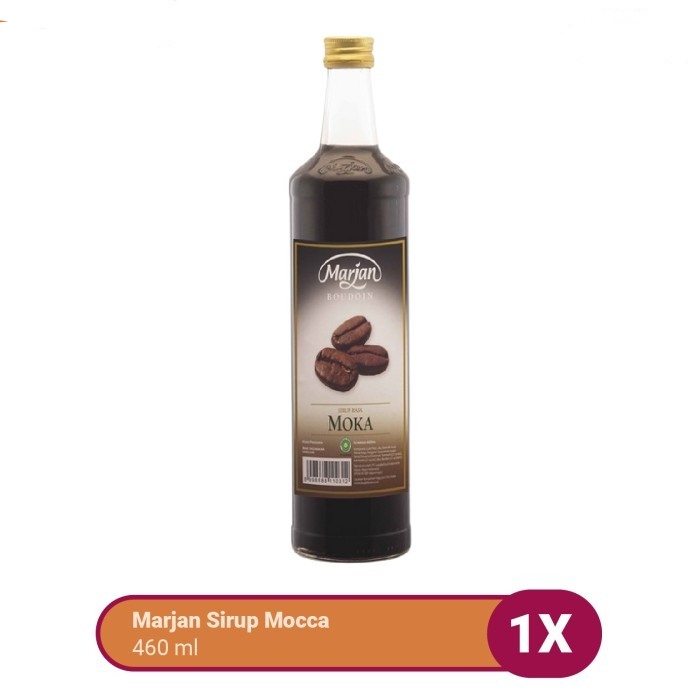 MOCCA SYRUP MARJAN BOUDOIN SIRUP MOKA 460ML