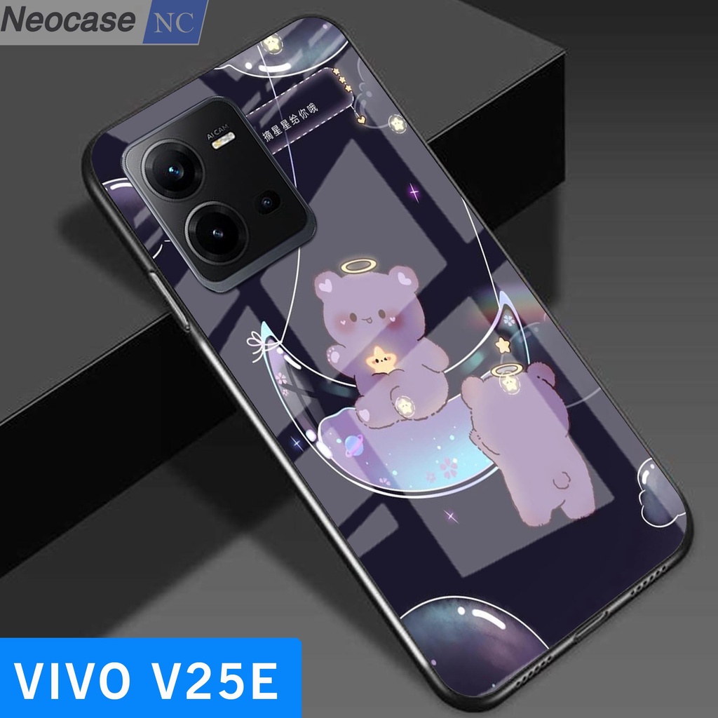 [N43] Softcase Glass Kilau Vivo V25e - Casing HP Vivo V25e - Case HP Vivo V25e