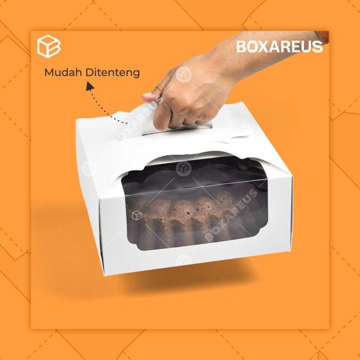 

Box Packaging Mika Cake Box Kotak Kemasan Dus Kue | 42210 White 040
