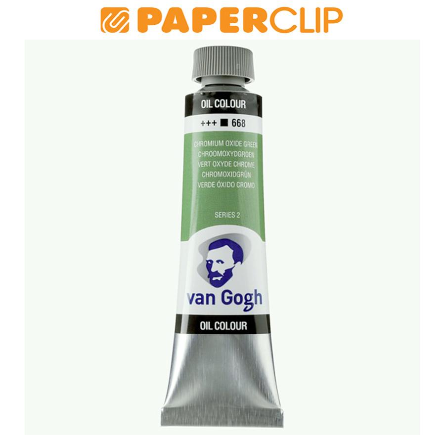 

OIL COLOR VAN GOGH 02056683 GOC 40ML S2 CHROMIUM OXIDE GREEN