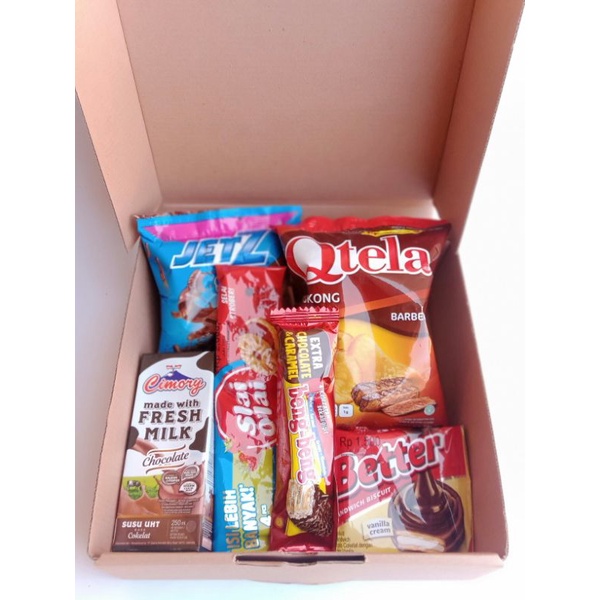 

Paket Hampers Gift Box Snack Kado Wisuda Ulang Tahun Anniversary