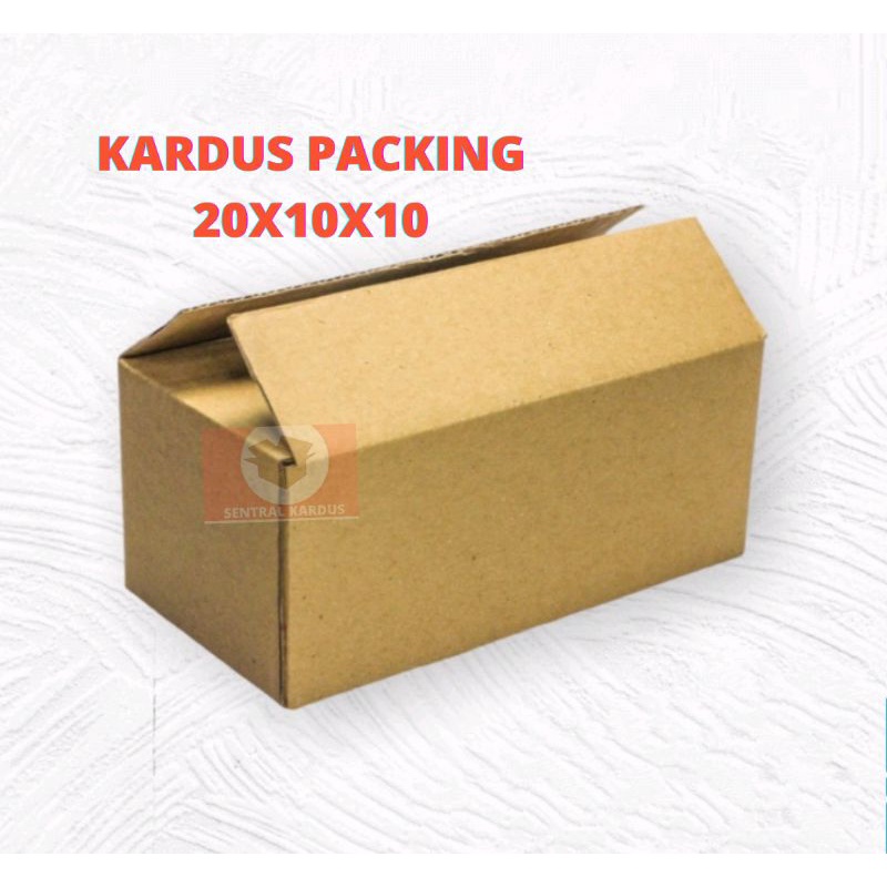 

KARDUS KARTON / BOX POLOS uk. 20x10x10 CM